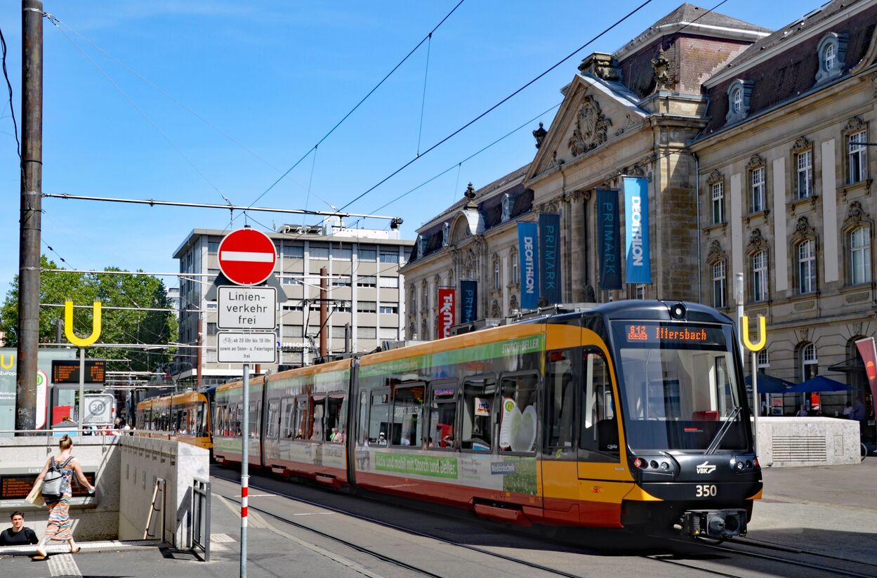 Stadtbahn Karlsruhe Innenstadttunnel und Tunnelrampen