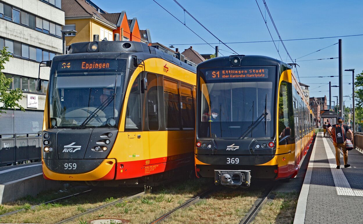 Stadtbahn Karlsruhe Innenstadttunnel und Tunnelrampen