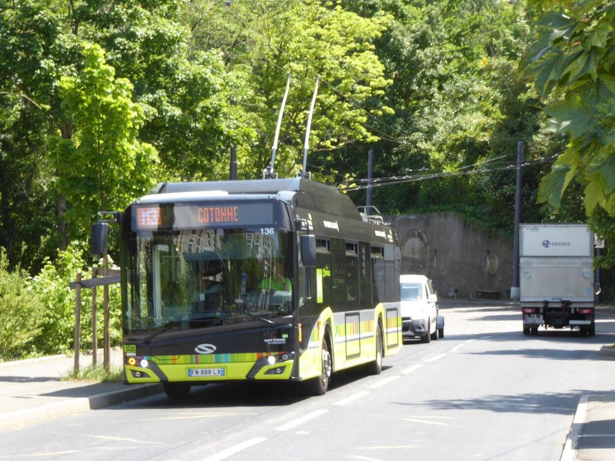 Saint Etienne - with trolleybuses into the future