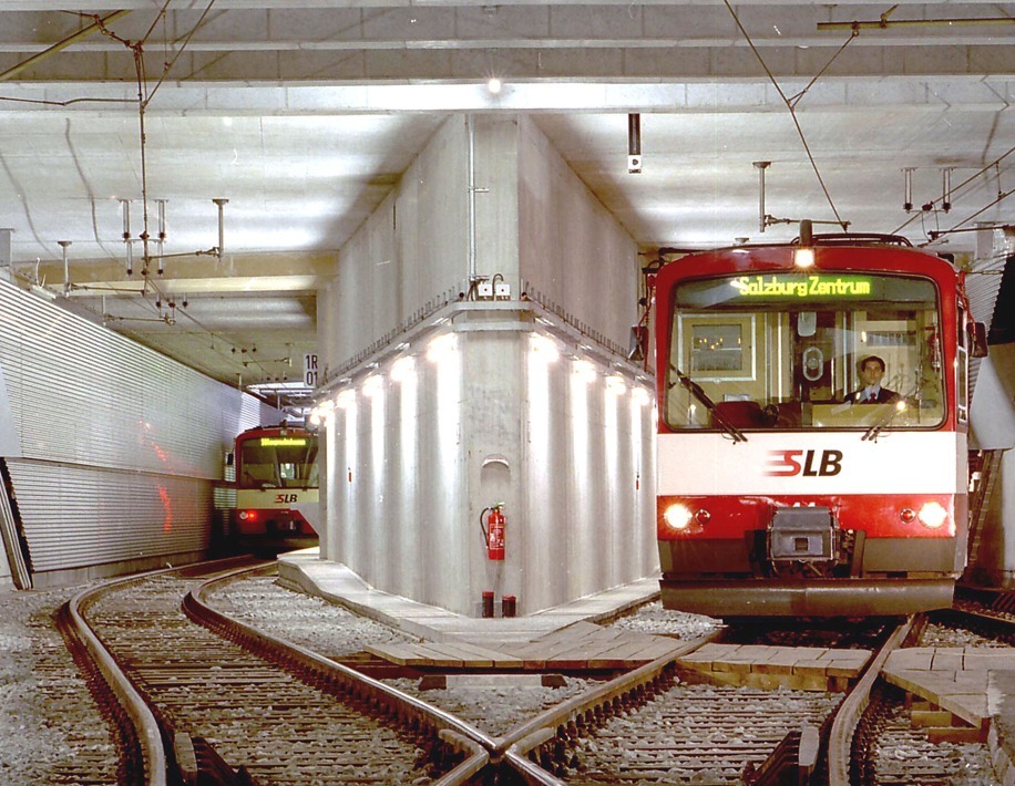 Wendeanlage Lokalbahnhof Salzburg 