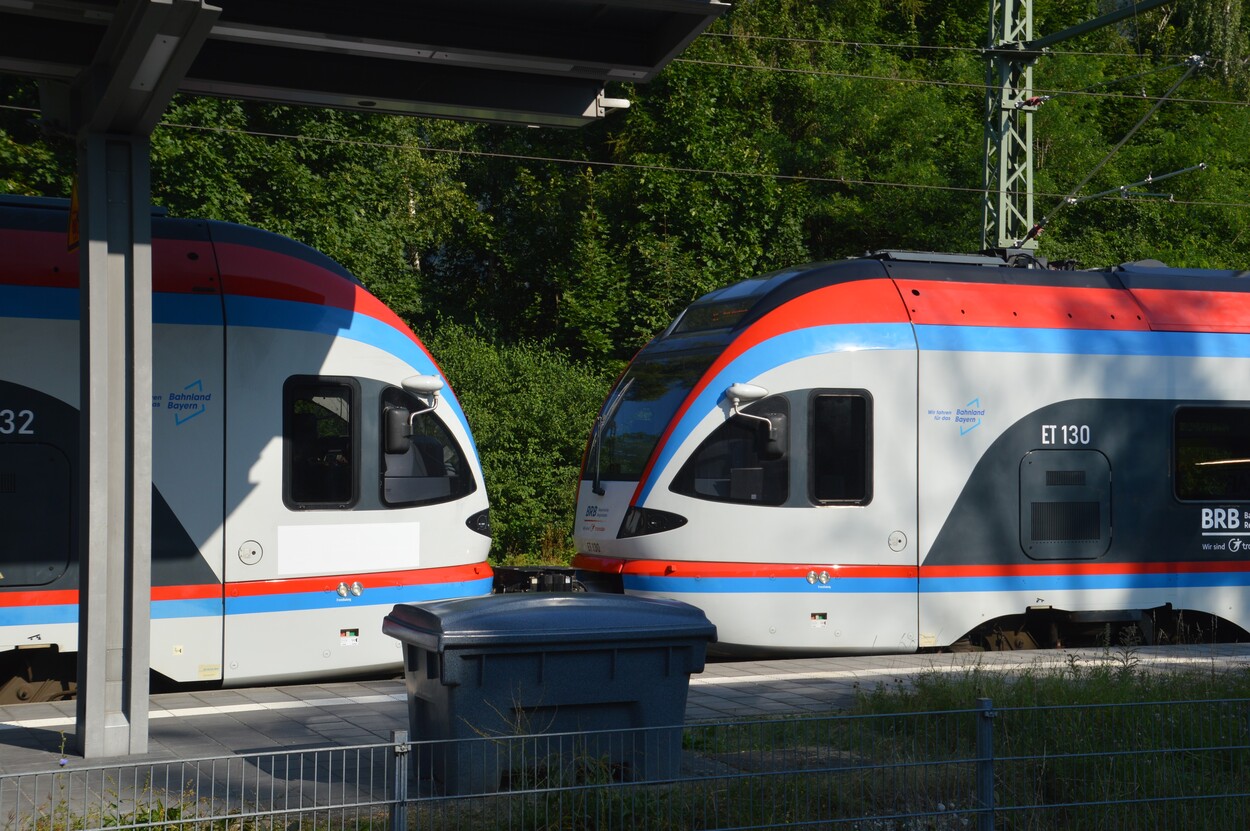 Fahrzeugsegnung der Bayerischen RegioBahn im Bahnhof Bad Reichenhall