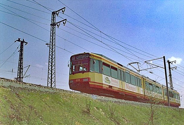 Stadtbahn Karlsruhe historisch Ära Dir. Dieter Ludwig