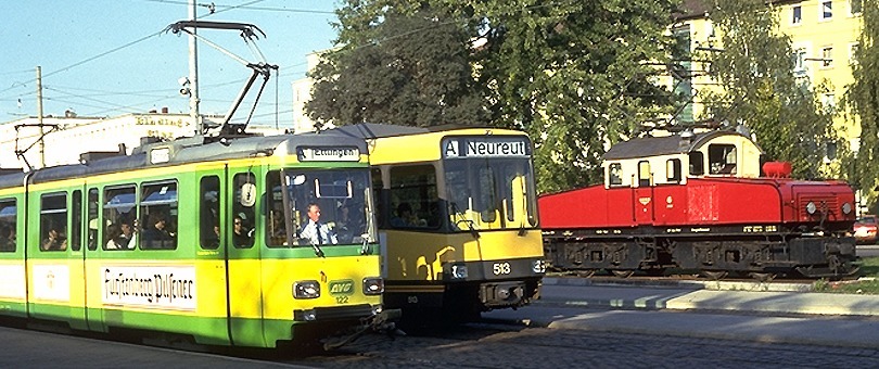 Stadtbahn Karlsruhe historisch Ära Dir. Dieter Ludwig