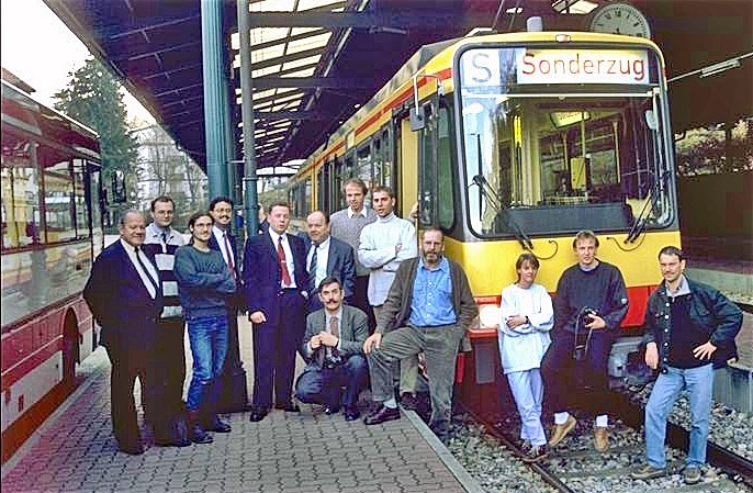 Stadtbahn Karlsruhe historisch Ära Dir. Dieter Ludwig