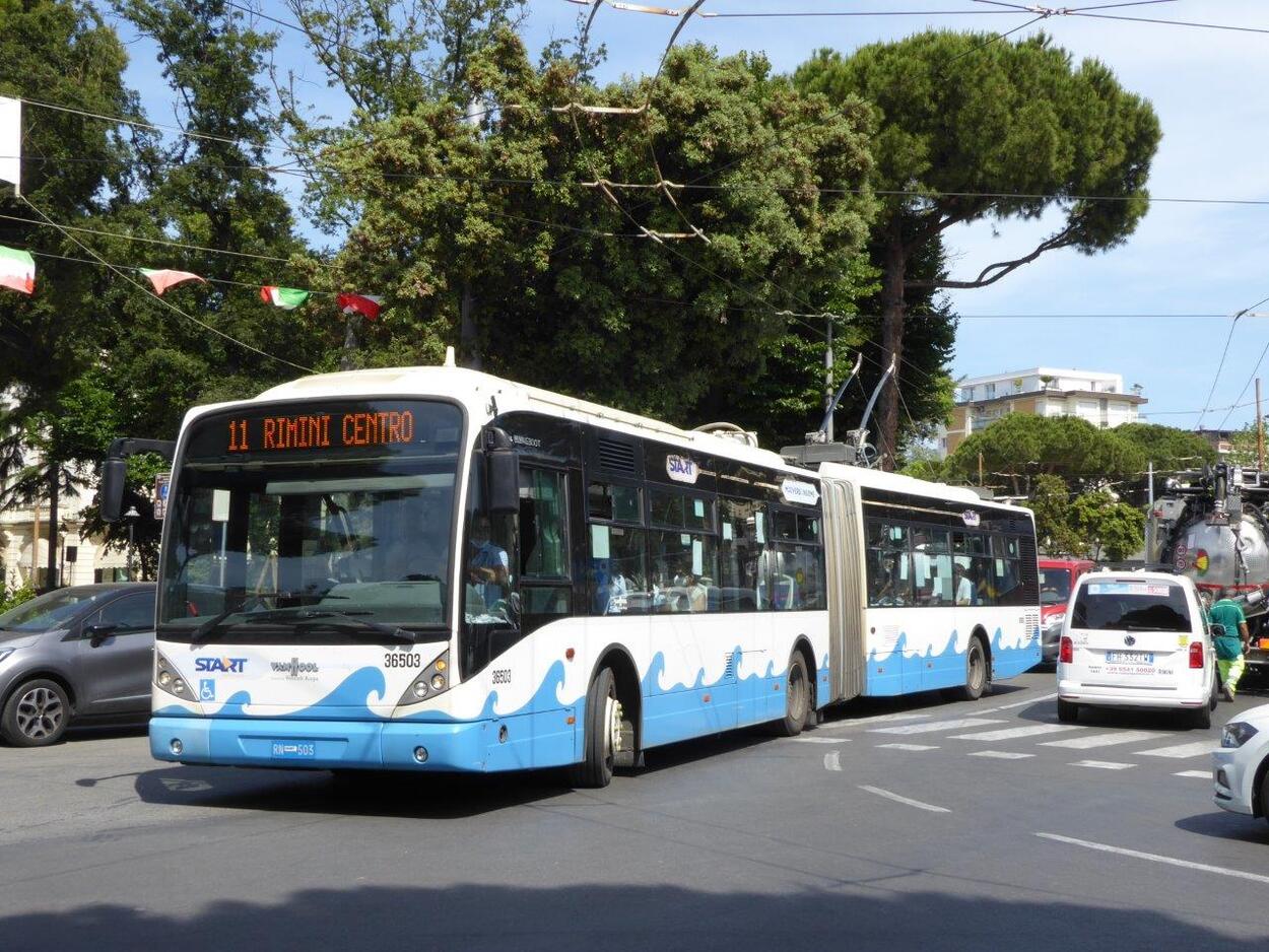 Rimini - Riccione | Il filobus dele vacanze - the traditional line