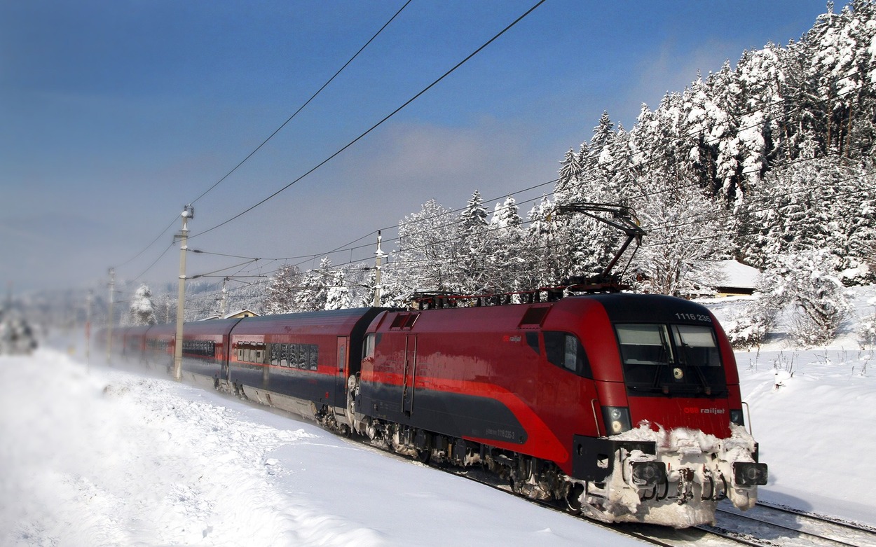 ÖBB Pressefoto - Thema: Railjet