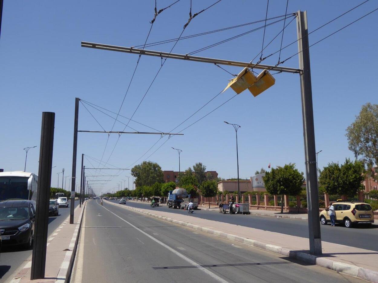 Marokko: Marrakech trolleybus disaster