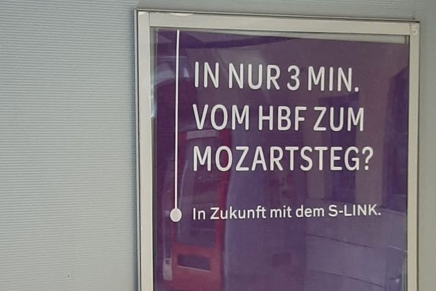 Endlich beginnt die Öffentlichkeitsarbeit beim S-LINK