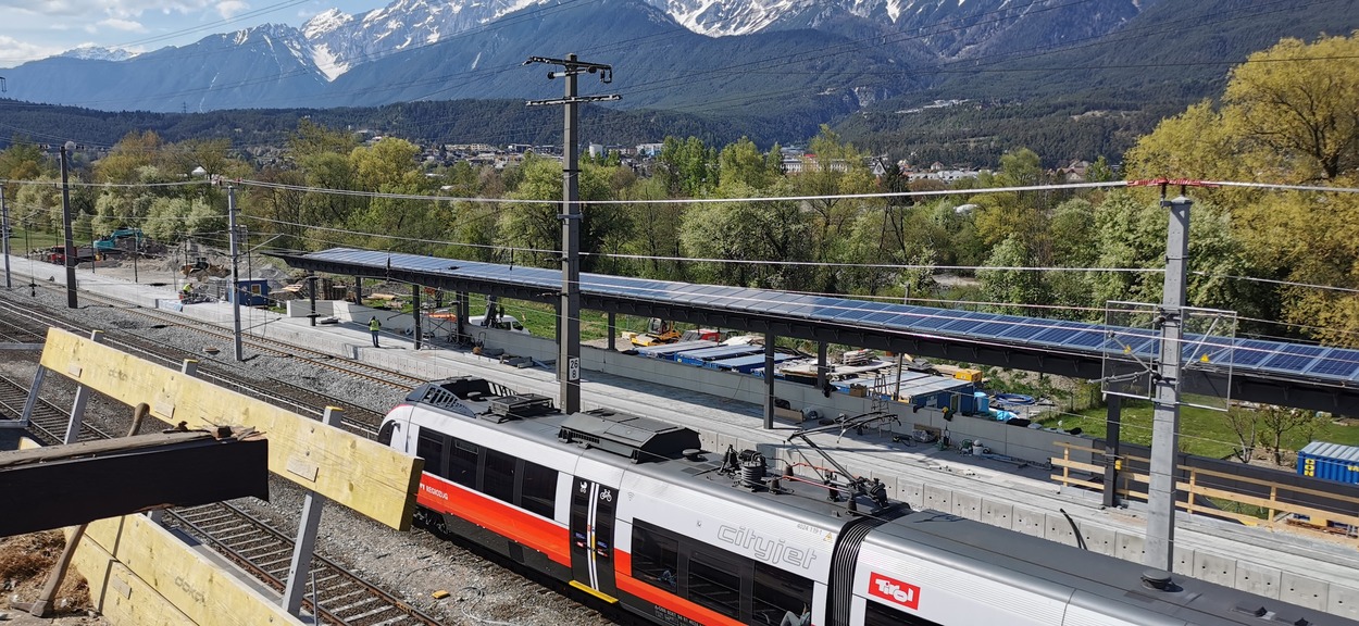 Photovoltaikanlage Telfs-Pfaffenhofen Bahnhof