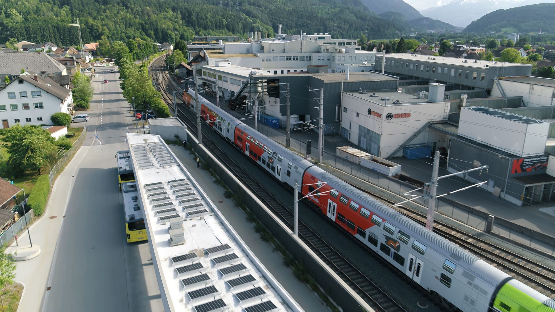 Photovoltaikanlage Telfs-Pfaffenhofen Bahnhof