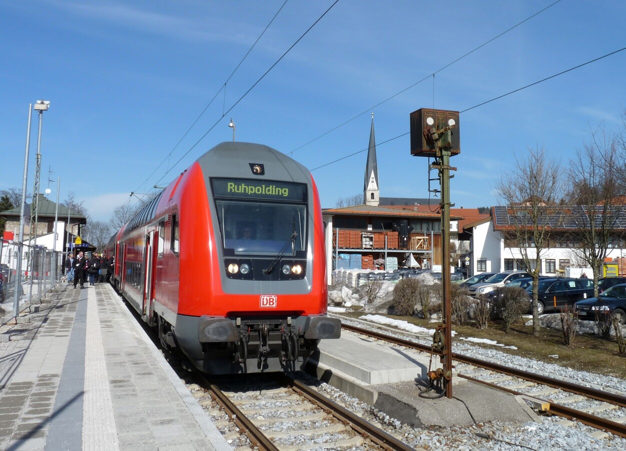 Betreiberwechsel auf der Bahnstrecke Traunstein - Ruhpolding