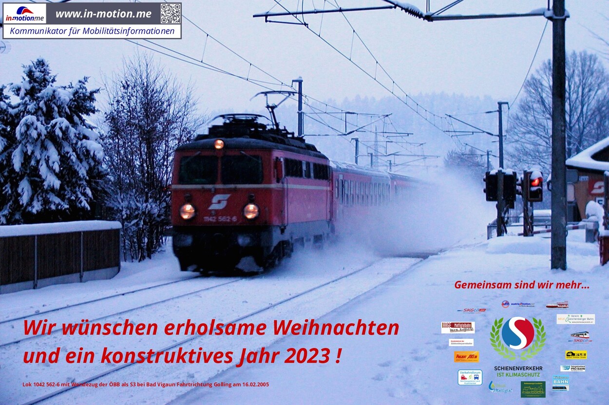 Gesammelte Grüße, Wünsche und Danksagungen zu Weihnachten und zum Jahreswechsel 2022/2023