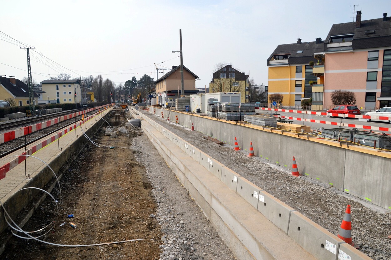 Bahnhof Oberndorf bei Salzburg wird saniert