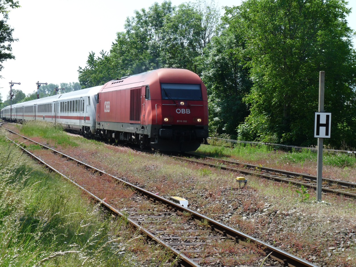 Umleitungsverkehr auf der ABS38