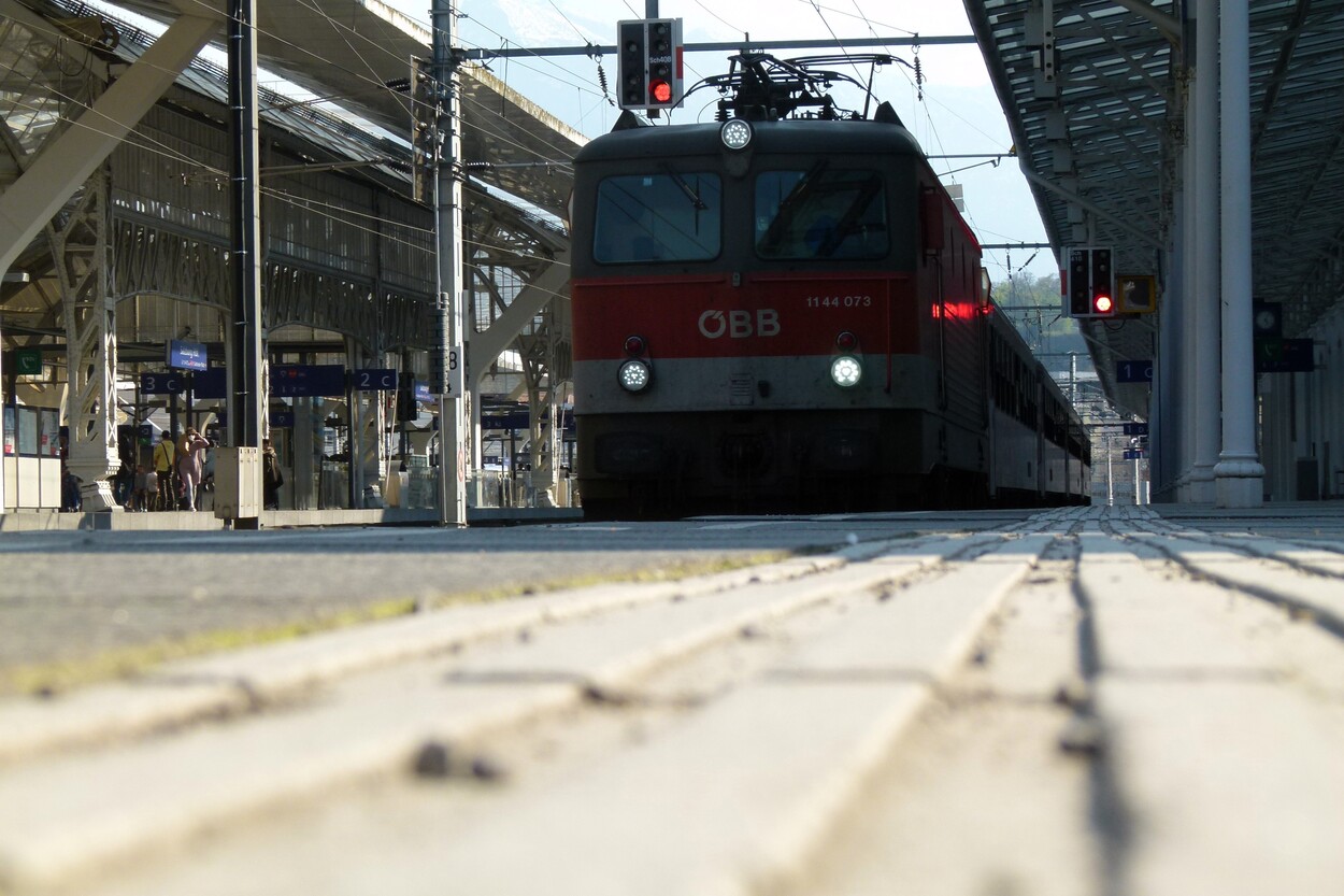 Der Hauptbahnhof Salzburg