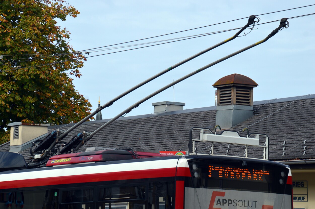 Linienverkehr in Salzburg - Obus