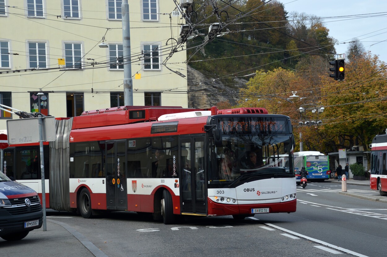 Linienverkehr in Salzburg - Obus