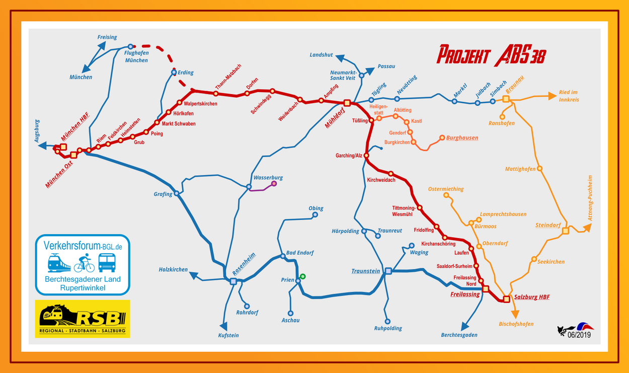 Linienplan ABS 38