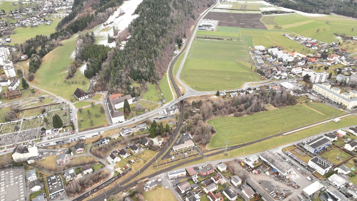 Projekt „zweigleisiger Ausbau - Bludenz-Klosterbogen“