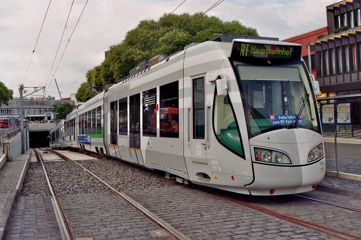 RegioTram Kassel Hauptbahnhofunterfahrung