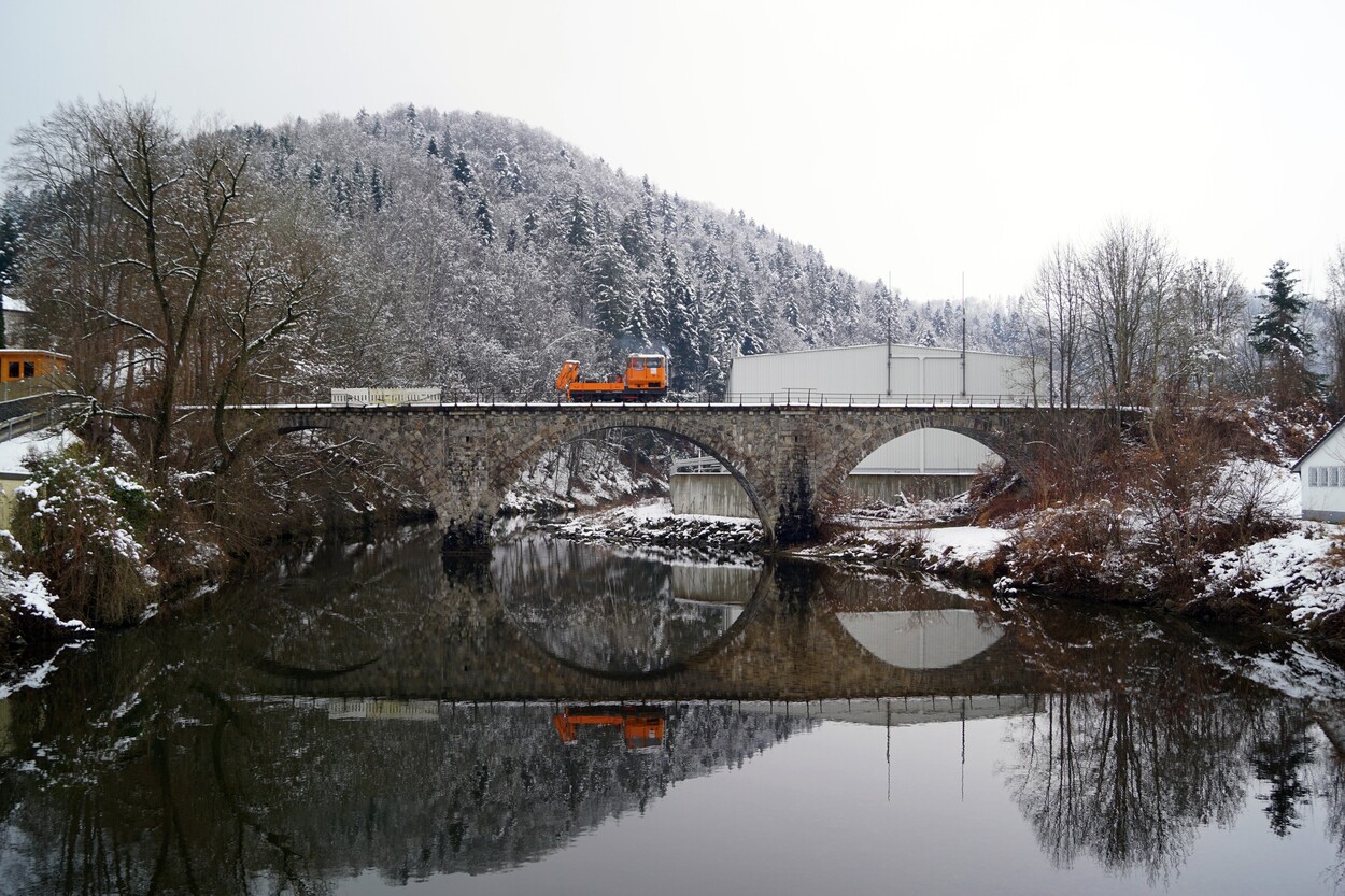 Passau: Streckenerweiterung bei der Granitbahn | Lokalbahn Hauzenberg-Passau