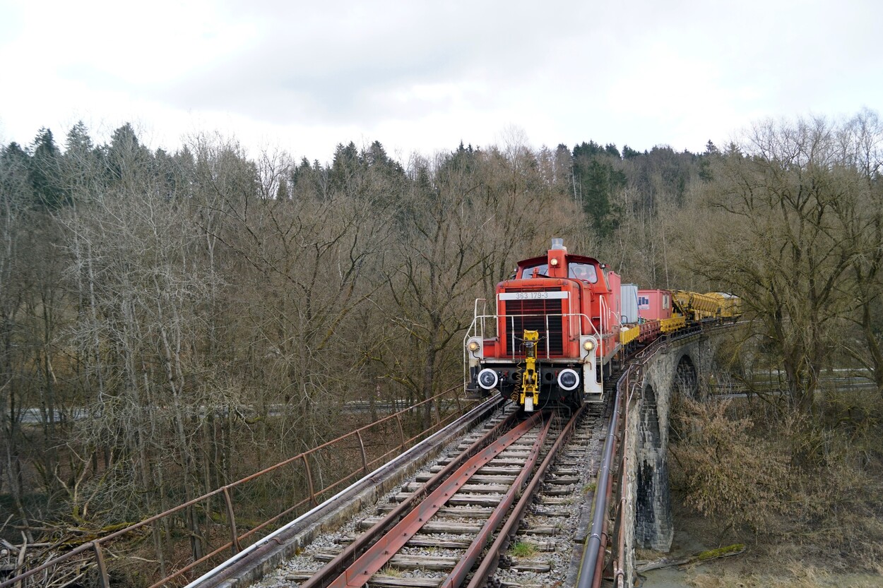 Passau: Streckenerweiterung bei der Granitbahn | Lokalbahn Hauzenberg-Passau