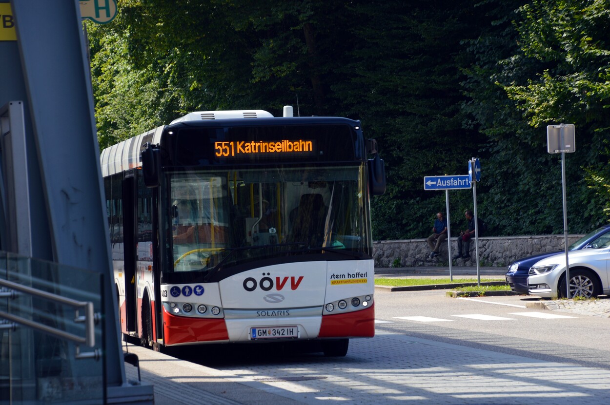 Citybus in Bad Ischl Linie 551