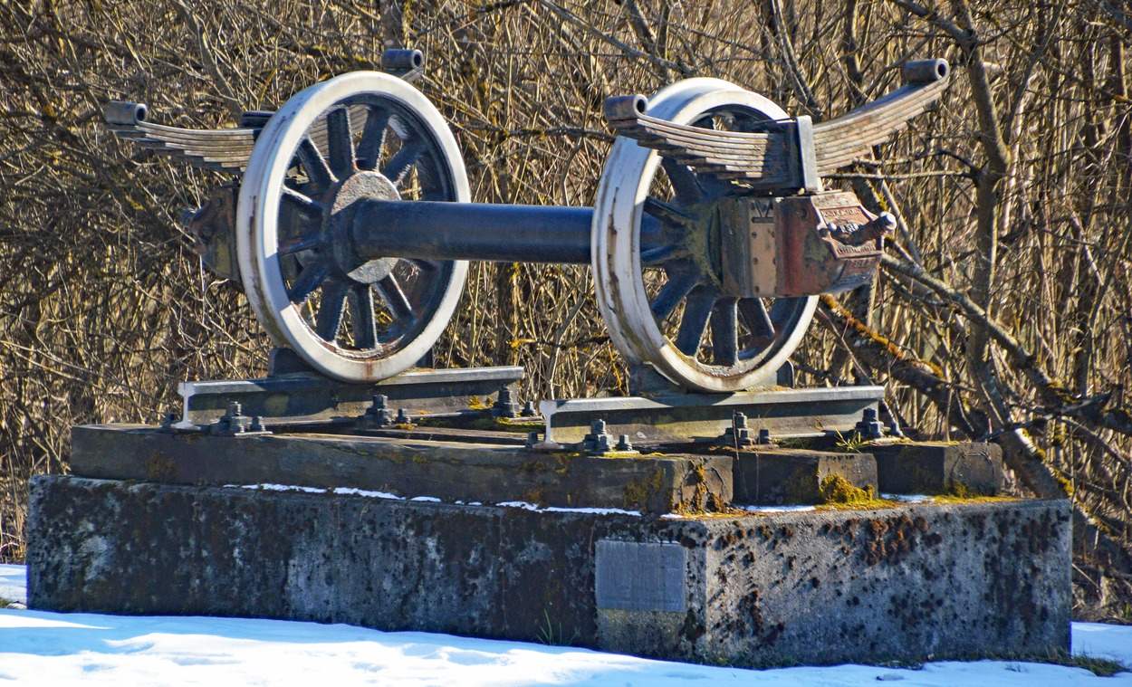 Eisenbahndenkmal in Bischofshofen