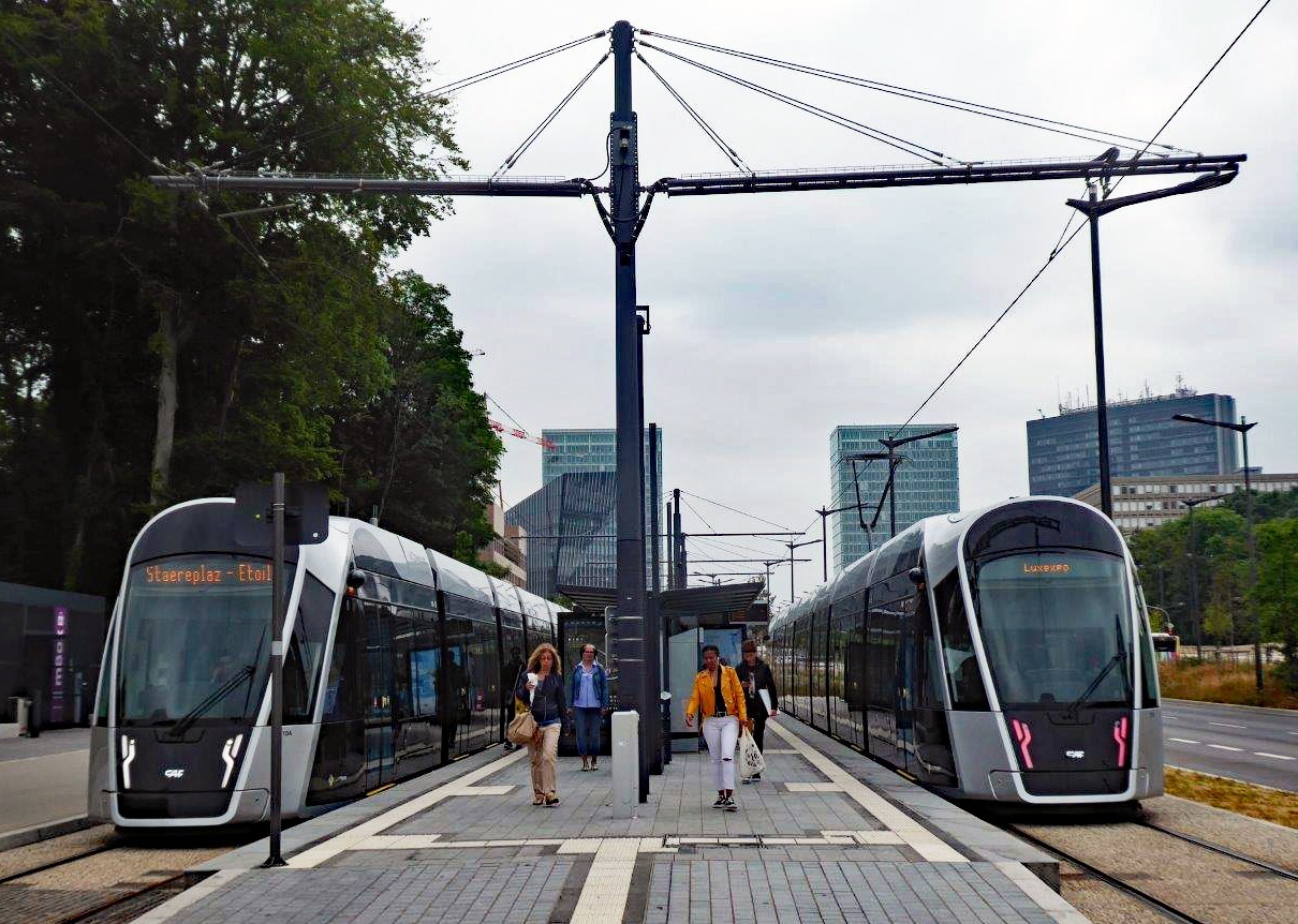 Standseilbahn & Lift in der Stadt Luxemburg