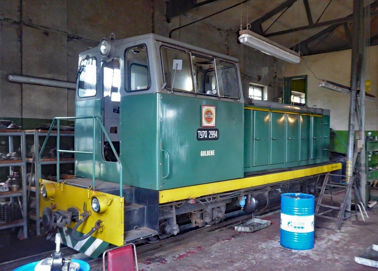 lettische Schmalspurbahn Gulbene (Alt Schwanenburg) - Aluksne (Marienburg) 