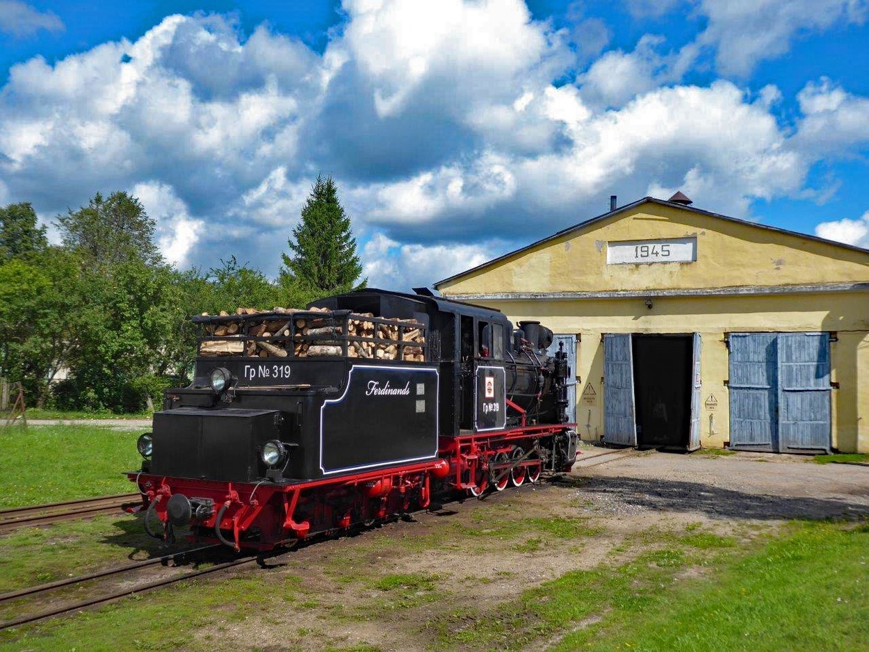 lettische Schmalspurbahn Gulbene (Alt Schwanenburg) - Aluksne (Marienburg) 