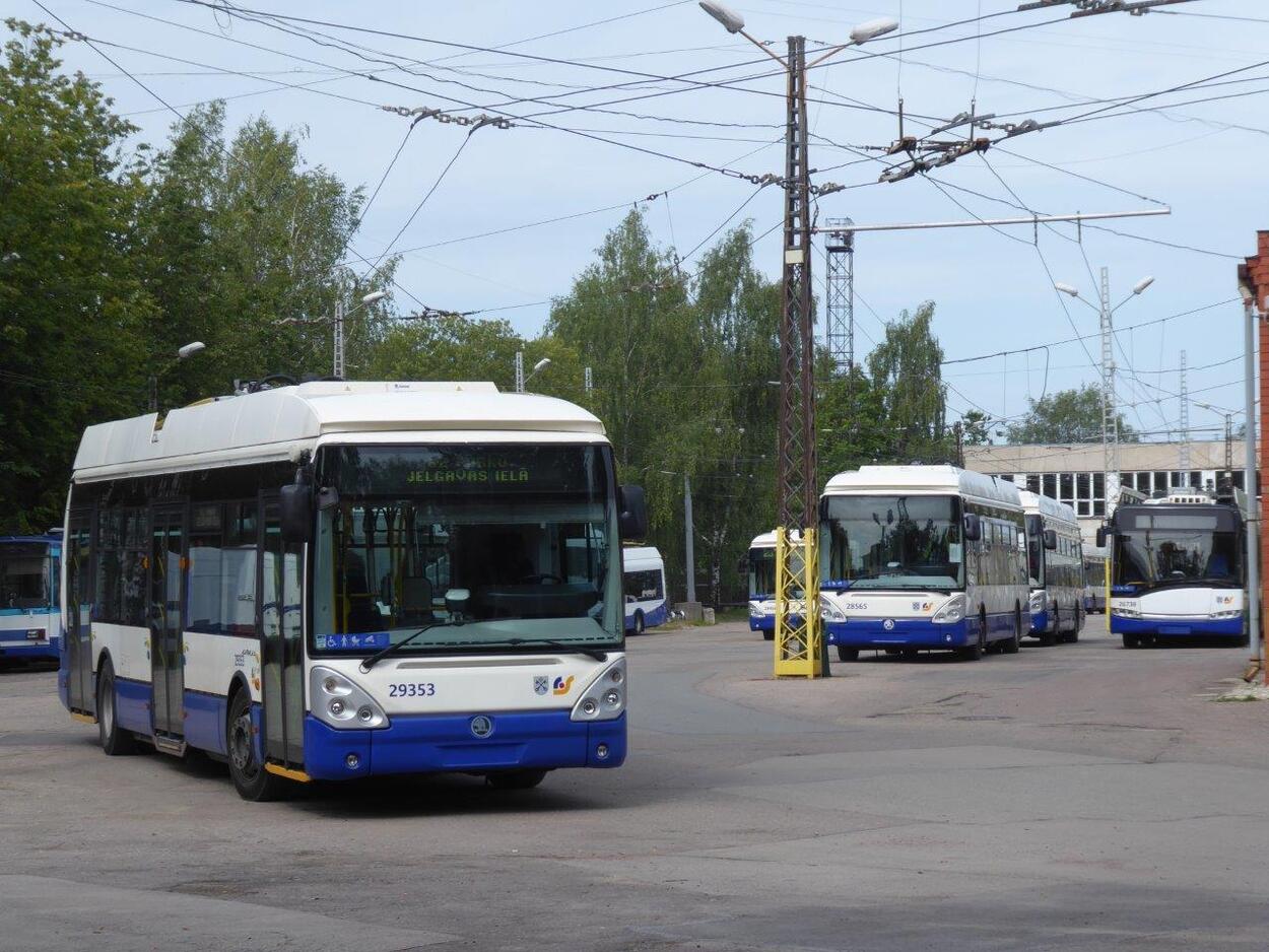 Riga's Trolleybus-System