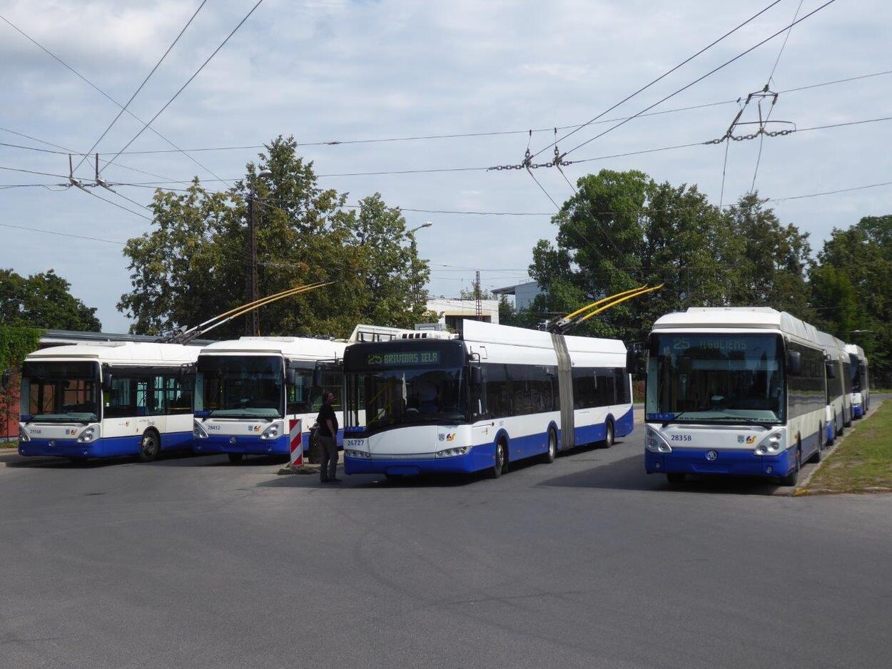 Riga's Trolleybus-System