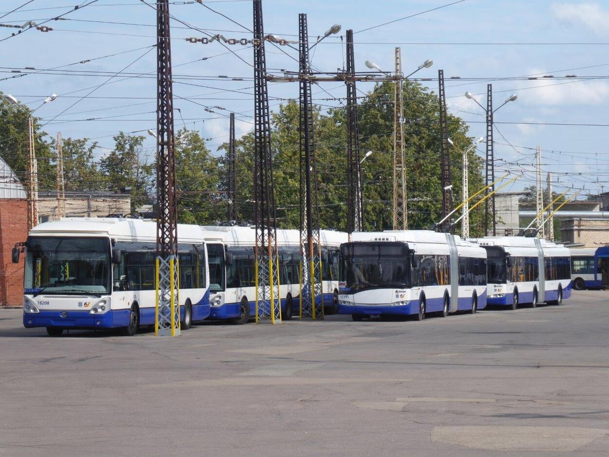 Riga's Trolleybus-System