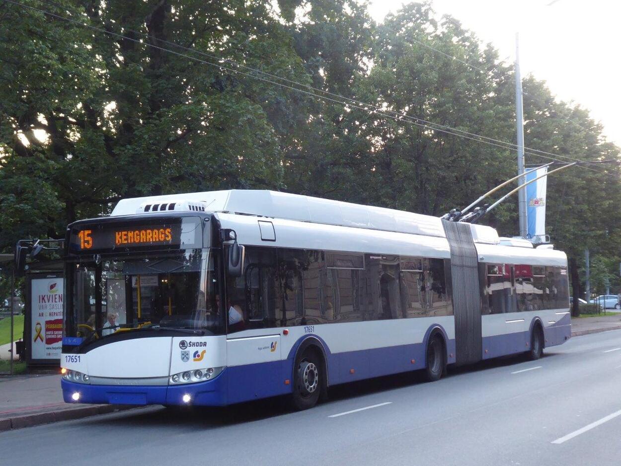 Riga's Trolleybus-System