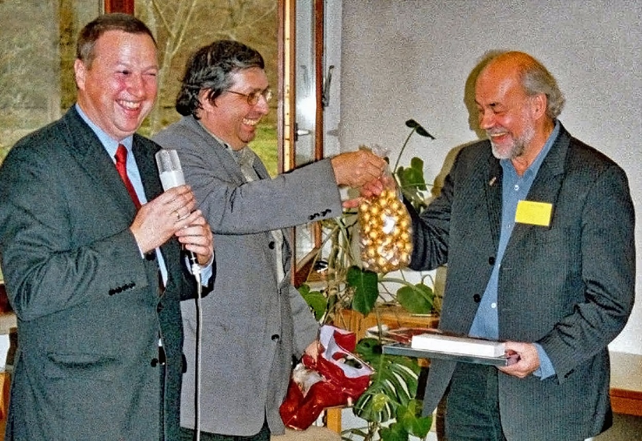 Hagen von Ortloff bei Horber Schienentagen 2003