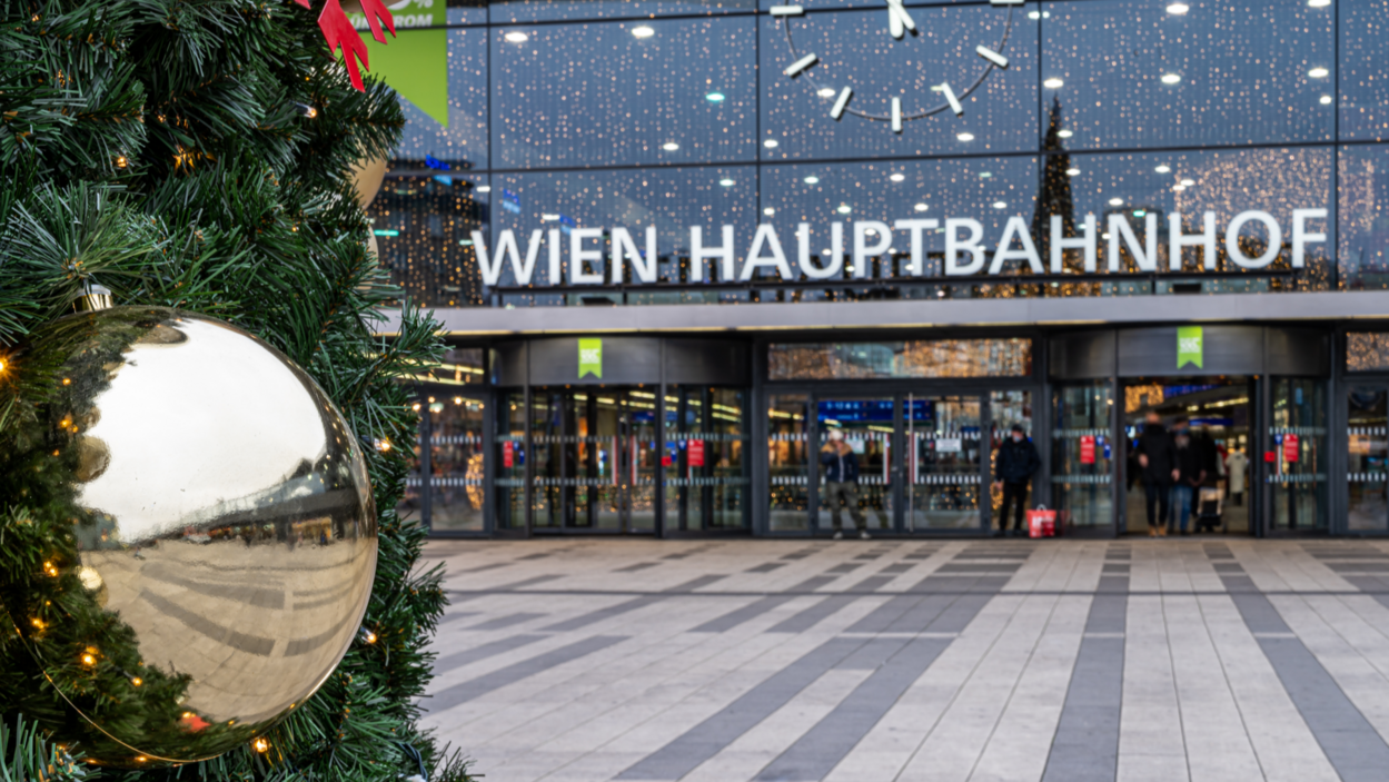 Wien HBF X-Mas