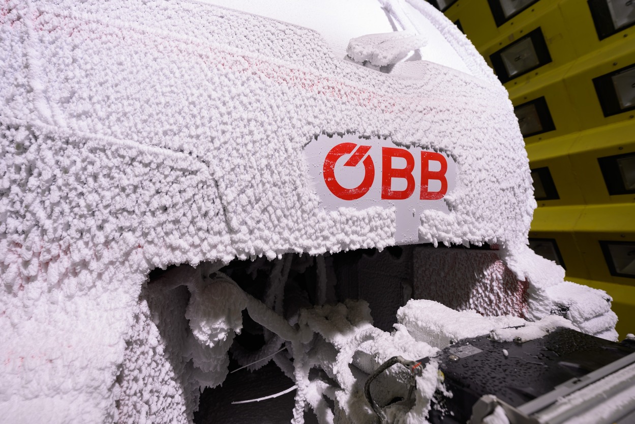 ÖBB: Der Cityjet Doppelstock neu im Klima-Wind-Kanal