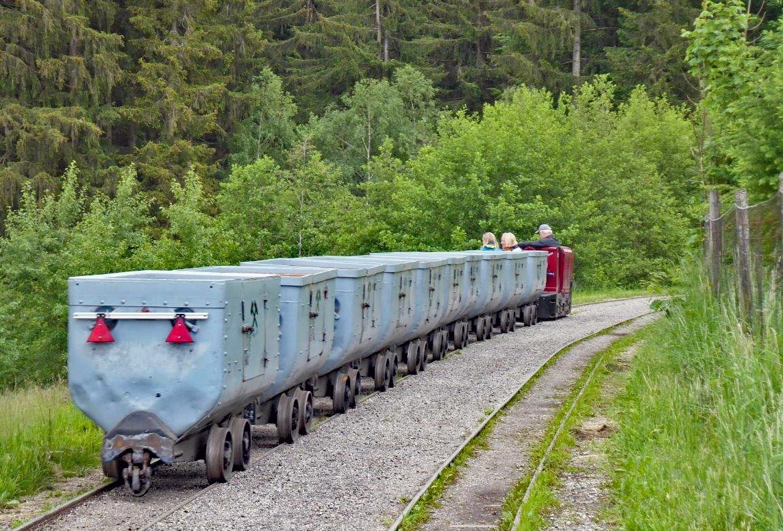 Kohlenbahn-Bahnhof Scheiben 