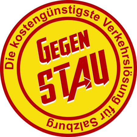 Button gegen Stau