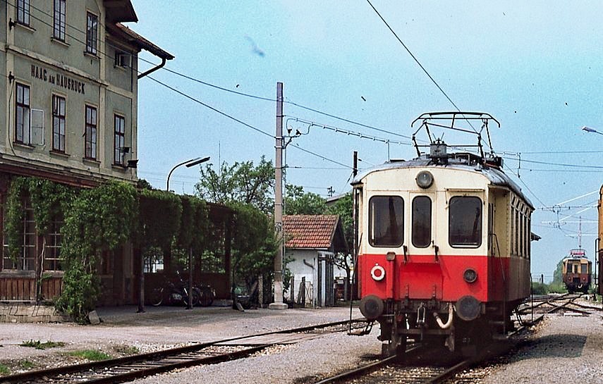 Bahnhof Haag am Hausruck - historisch