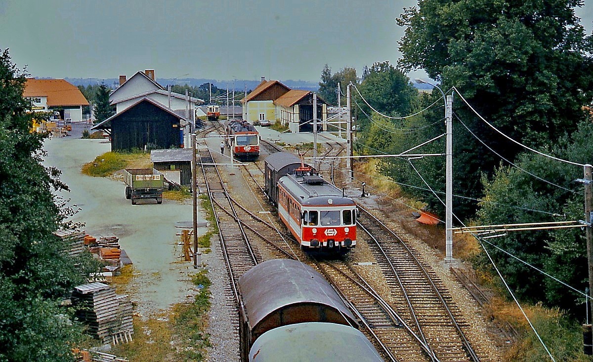 Bahnhof Haag am Hausruck - historisch