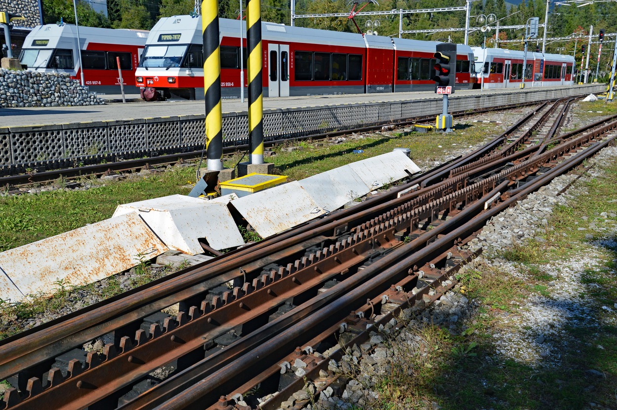 Zahnradbahn Štrba - Štrbské Pleso in der Hohen Tatra