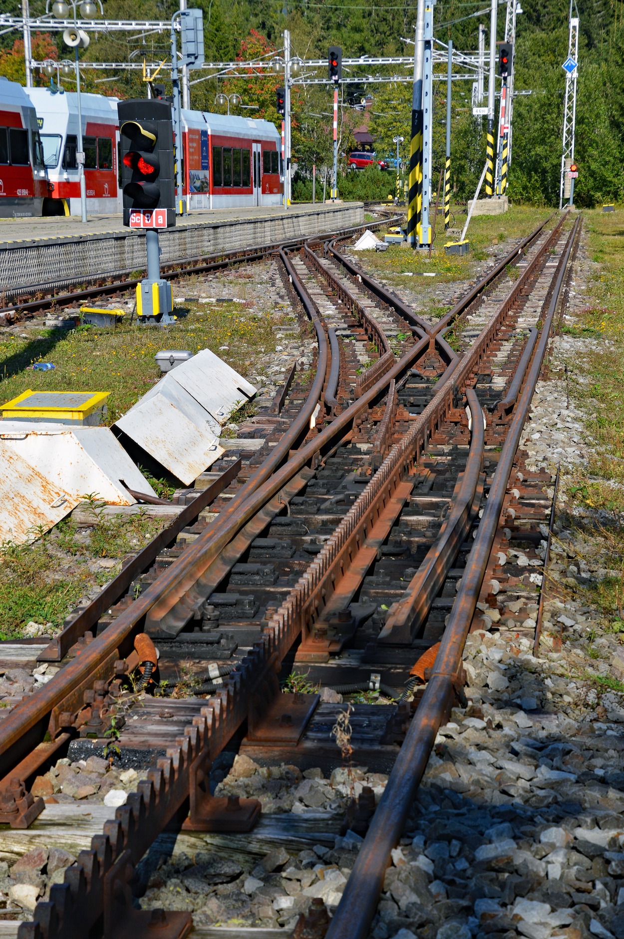 Zahnradbahn Štrba - Štrbské Pleso in der Hohen Tatra