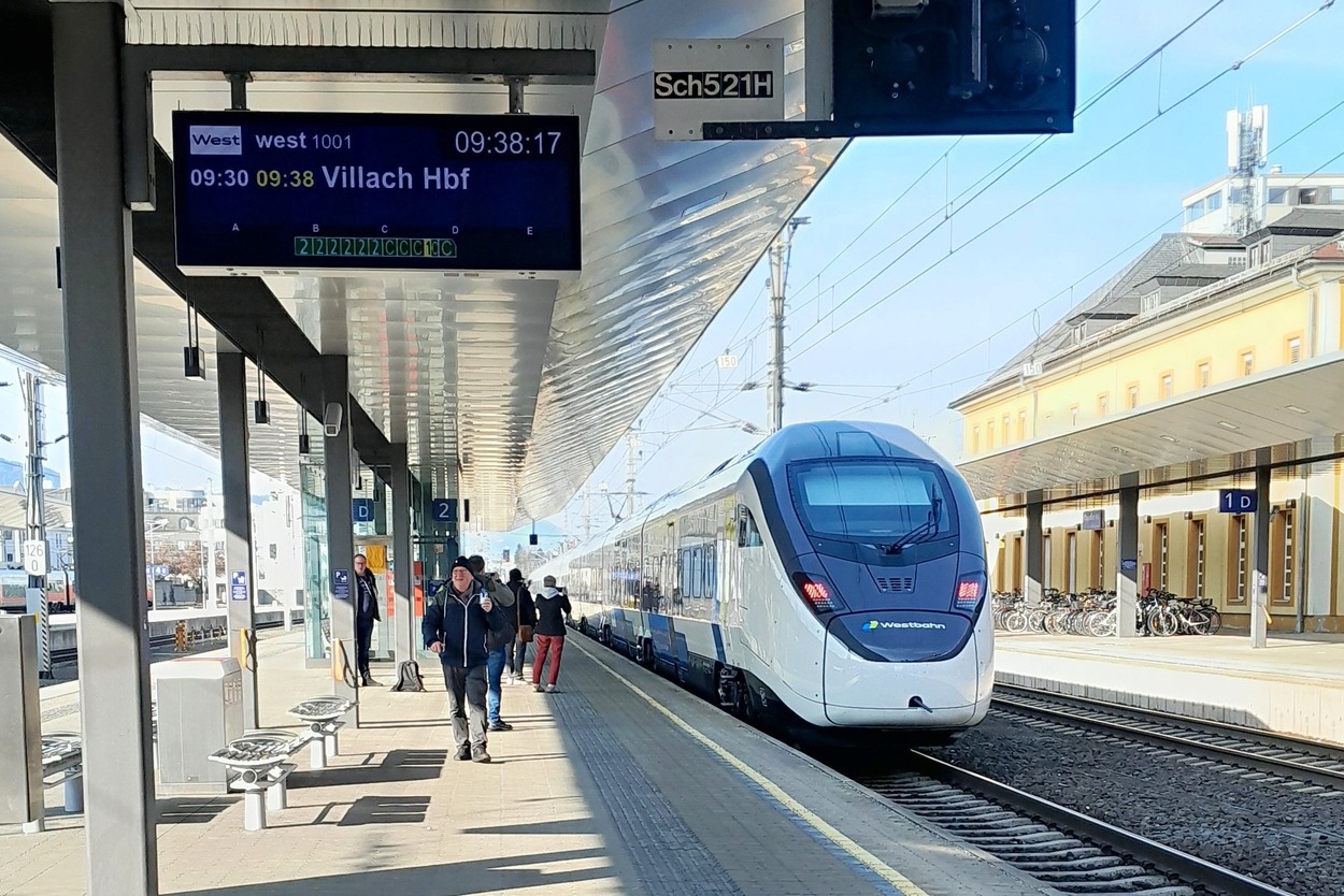 Westbahn im Süden