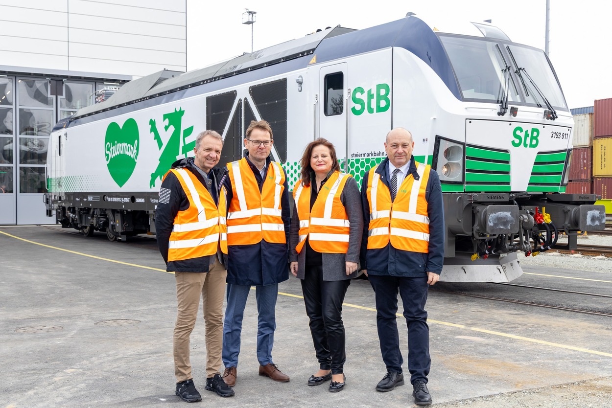 Steiermarkbahn erweitert Flotte um moderne Vectron Dual Mode