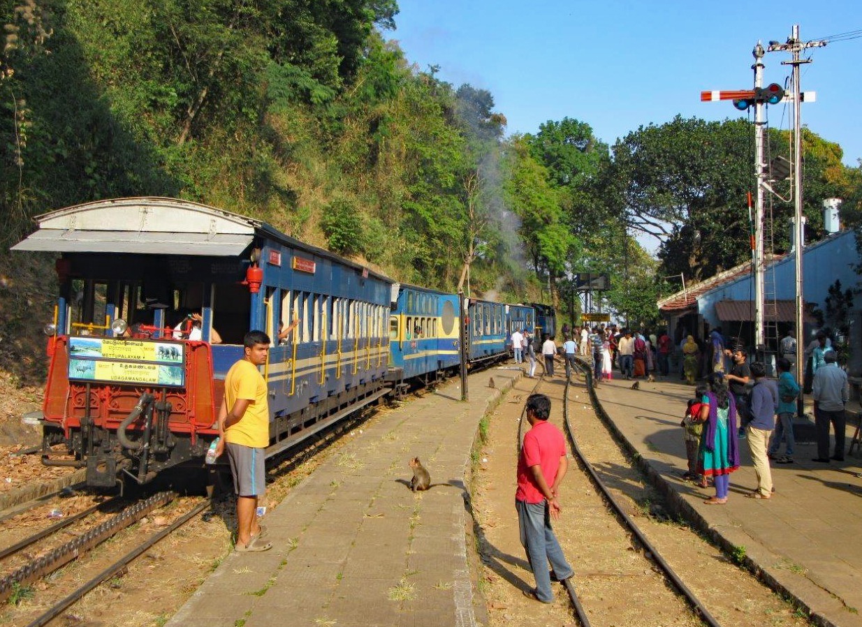 Zahnradbahn als UNESCO Welterbe, Nilgiri Mountain Railway 