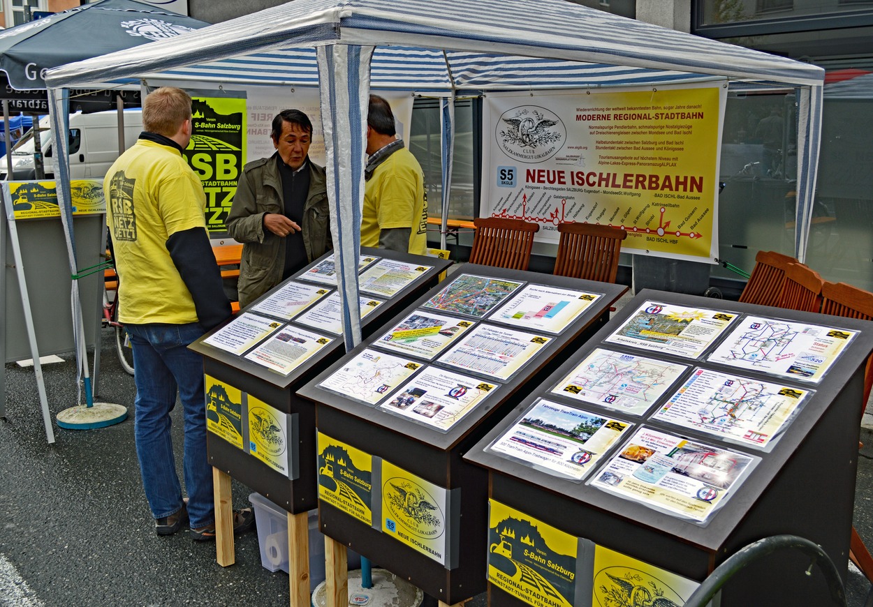 Info-Stand Verein S-Bahn 