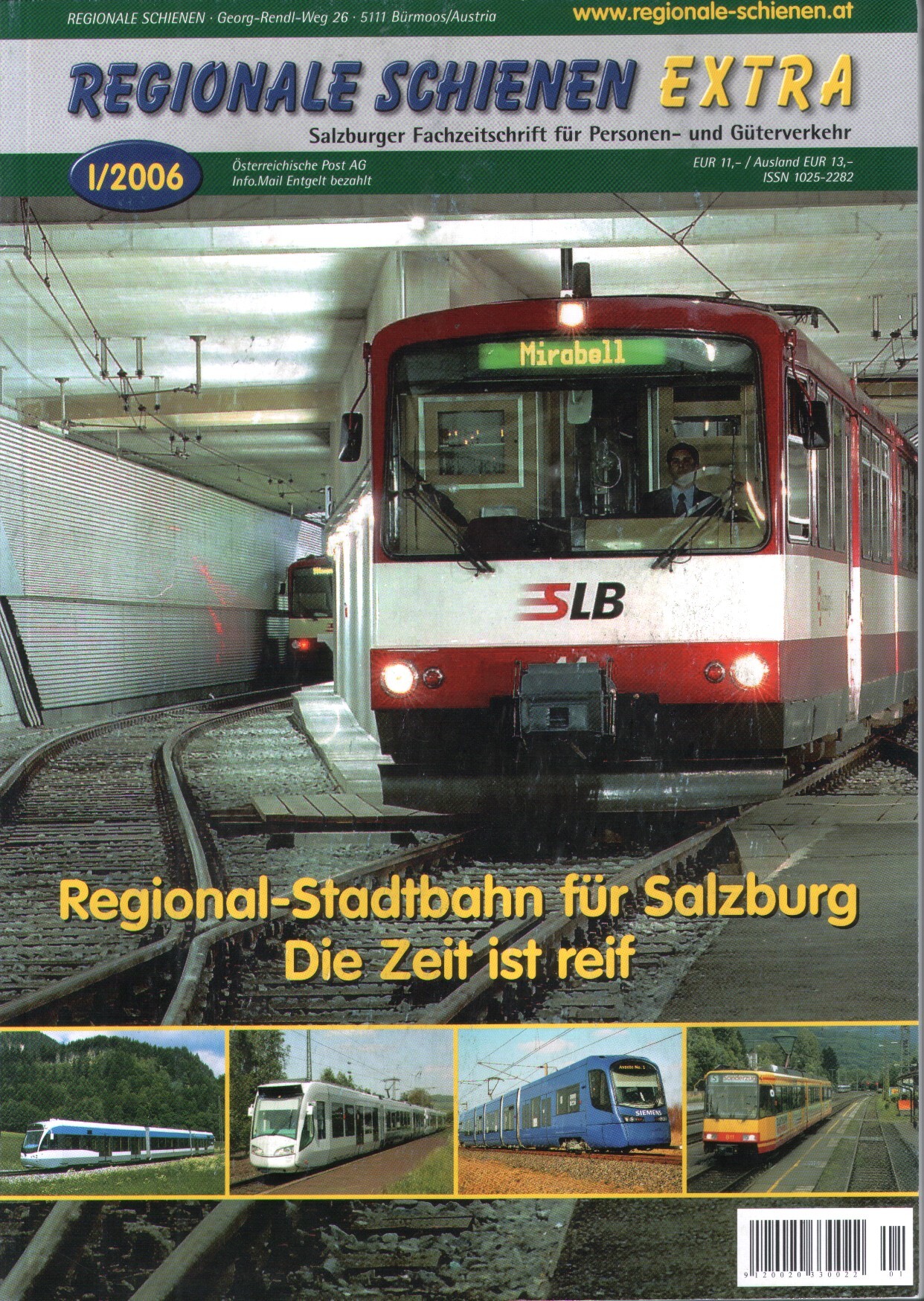 Regionale Schienen Titelblätter