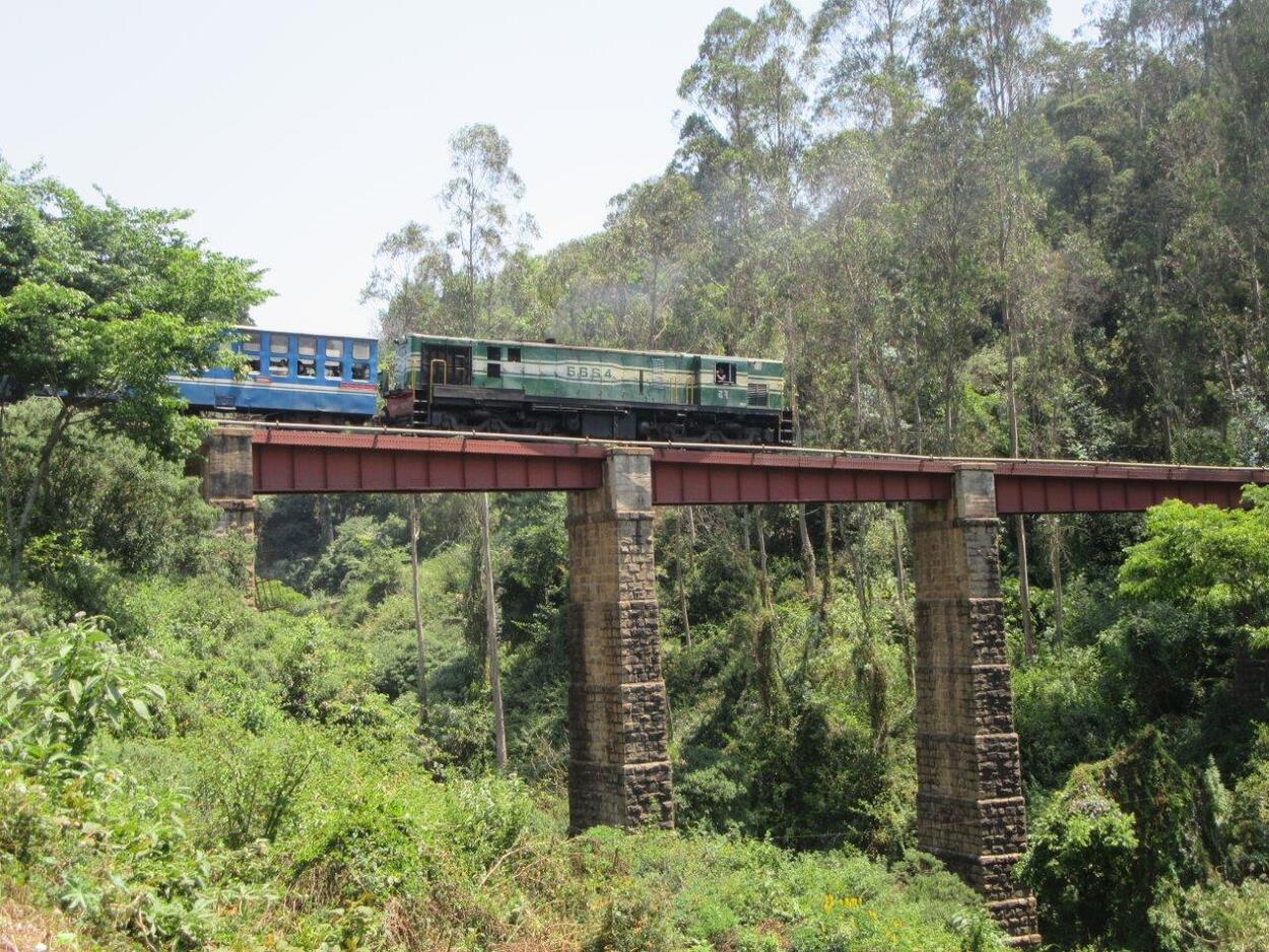 Nilgiri Mountain Railway, Flachstrecke